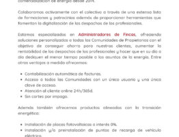 230322 Multienergía Verde, la comercializadora especializada en Administradores de Fincas